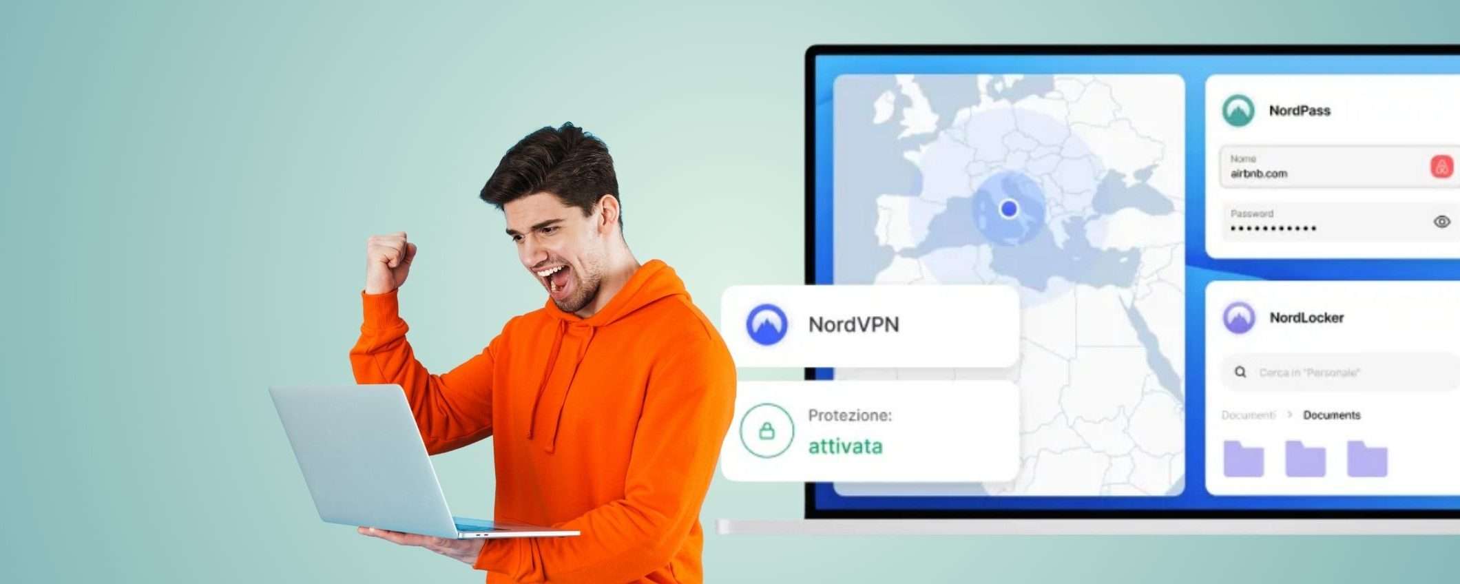 Offerta NordVPN: naviga libero e sicuro da 3,99€/mese