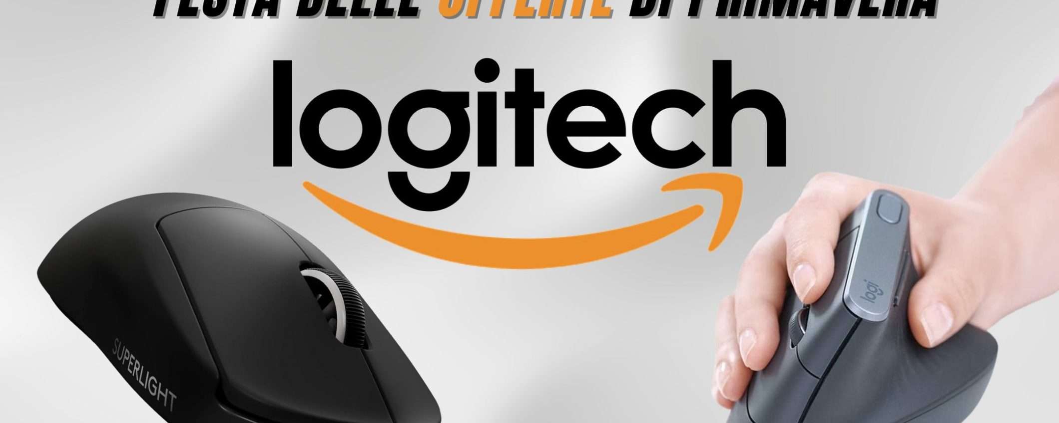 I mouse Logitech da non perdere alla Festa delle Offerte di Primavera di Amazon