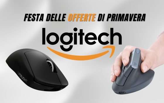 I mouse Logitech da non perdere alla Festa delle Offerte di Primavera di Amazon