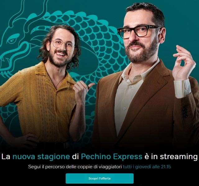 Guarda in streaming Pechino Express