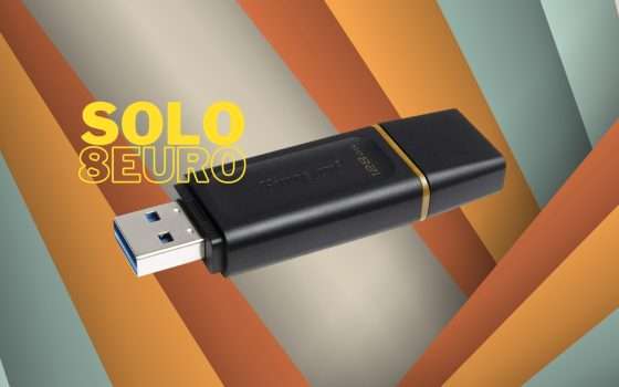 Pen Drive Kingston 128GB: a 8€ è un FOLLIA su AMAZON