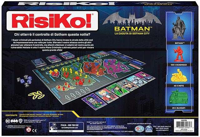 L'edizione di RisiKo! dedicata a Batman