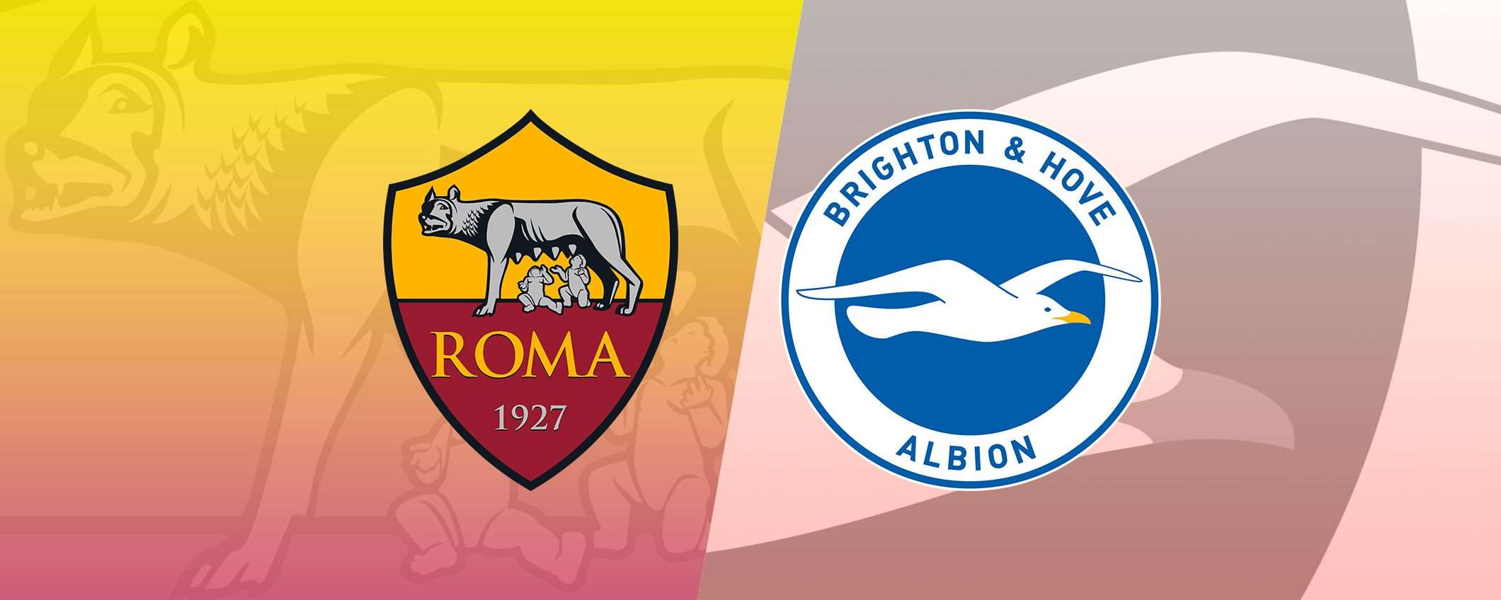 Roma-Brighton: formazioni e dove vederla in streaming