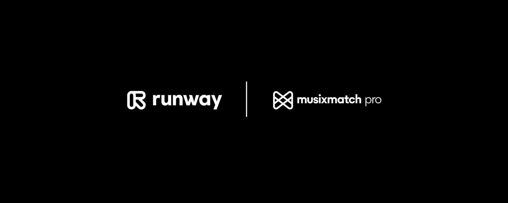 Runway e Musixmatch per i video musicali AI con testi sincronizzati