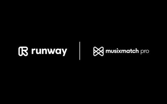 Runway e Musixmatch per i video musicali AI con testi sincronizzati