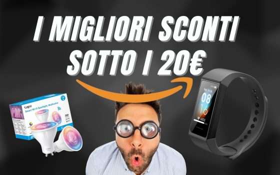 I migliori SCONTI sotto i 20€ su Amazon (c'è anche XIAOMI)