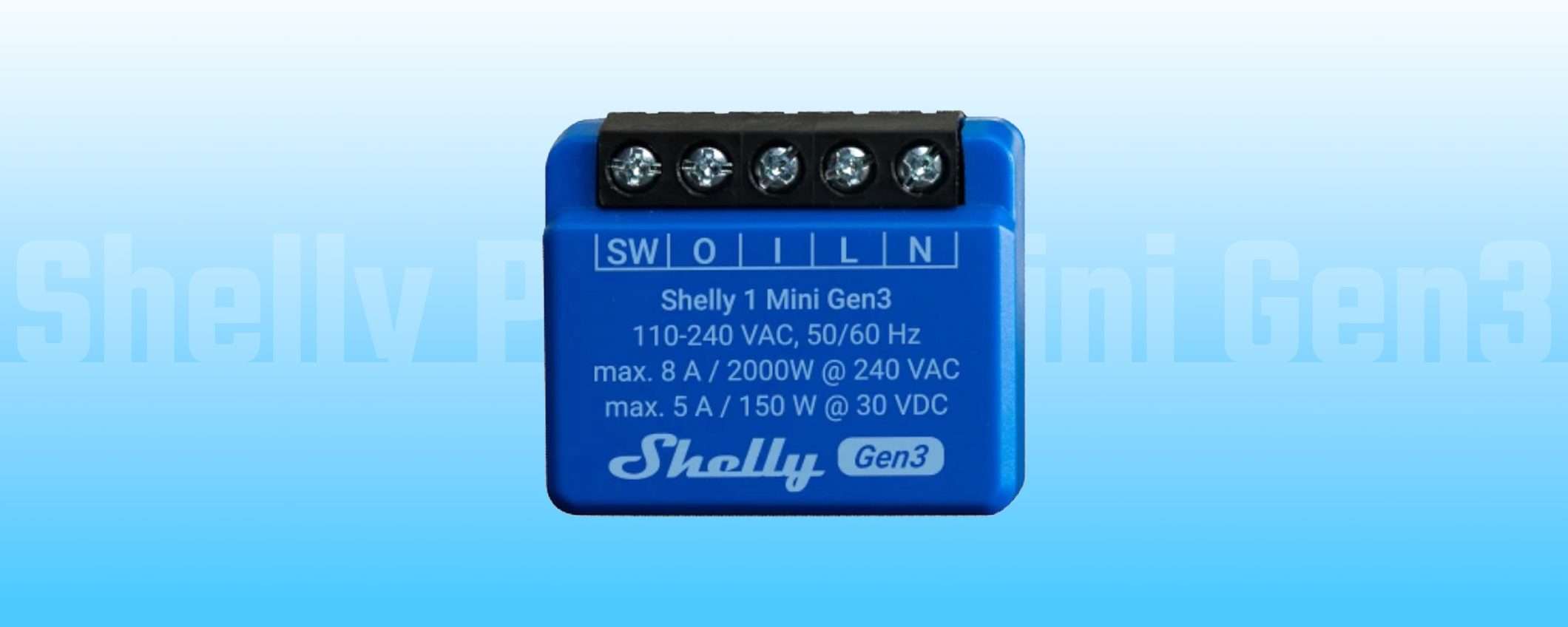 Shelly Plus 1 Mini Gen3: SCONTO 50%, tuo a soli 9,99€