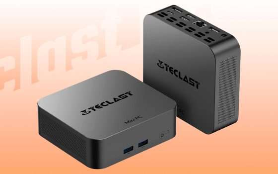 -90€: attiva il coupon sconto per il Mini PC di Teclast