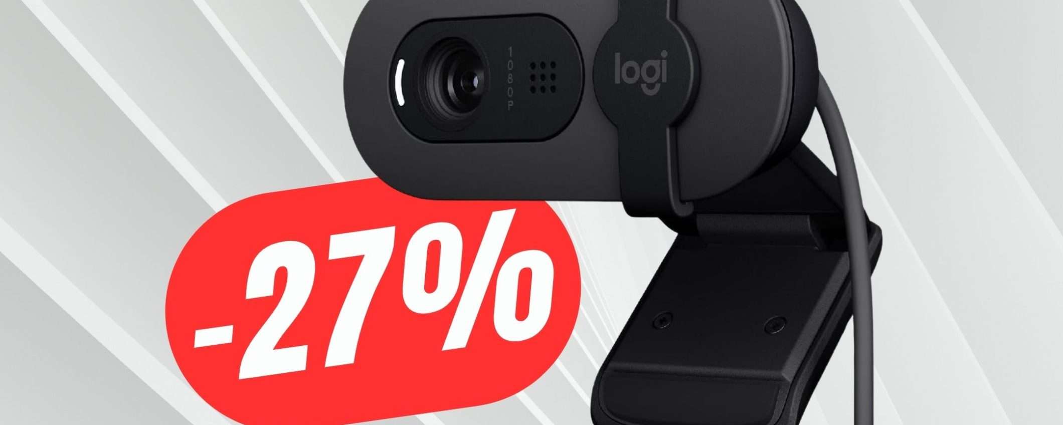 Questa Webcam di Logitech ha una super qualità ed è in SUPER SCONTO