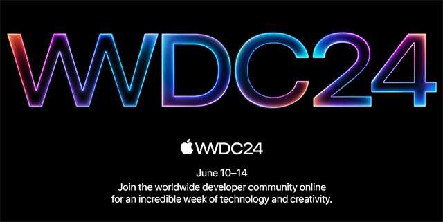 Logo e data dell'evento WWDC24