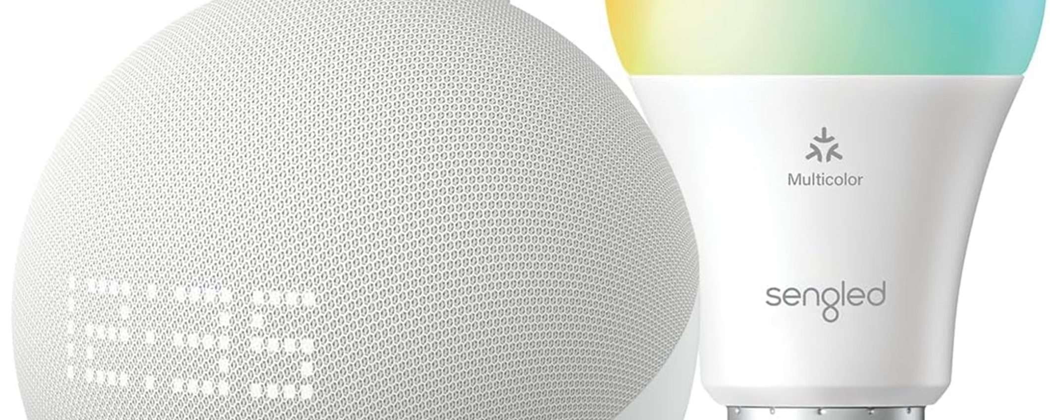 Echo Dot 5 + lampadina Smart multicolore all'incredibile prezzo di soli 49€