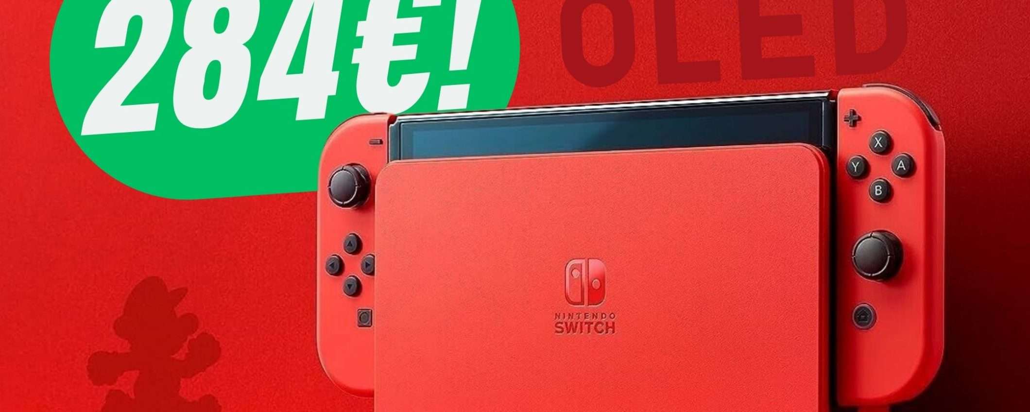 Nintendo Switch OLED (Edizione Super Mario) a un PREZZO MAI VISTO!