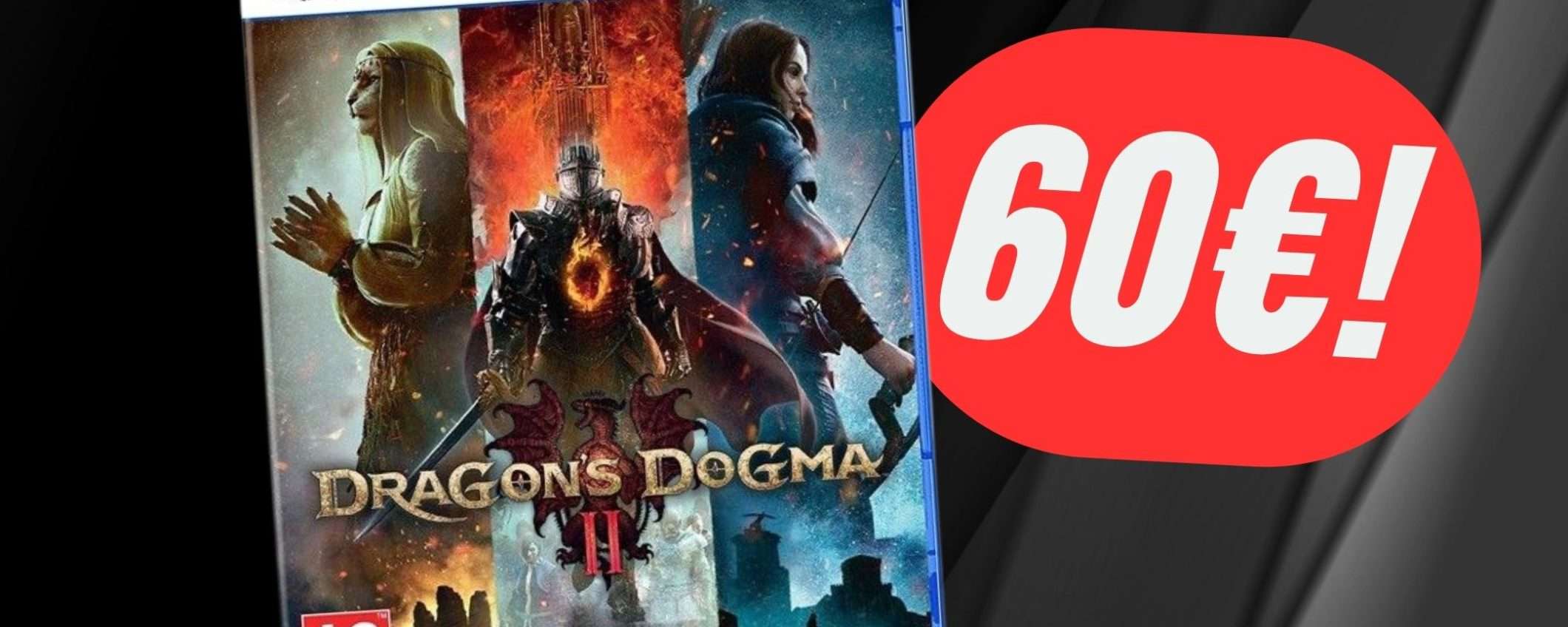 Dragon's Dogma 2 per PS5 CROLLA a 60€ con questo COUPON