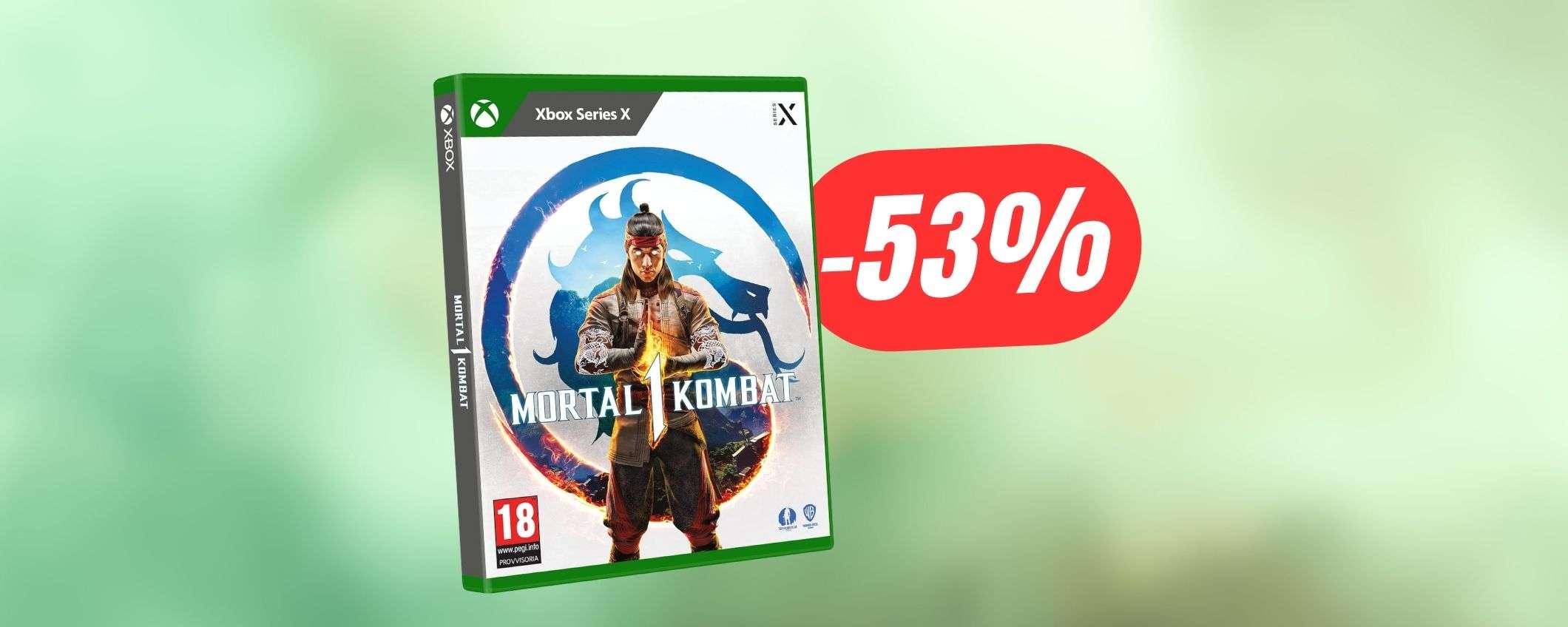 L'ultimo MORTAL KOMBAT è scontato del 53%!