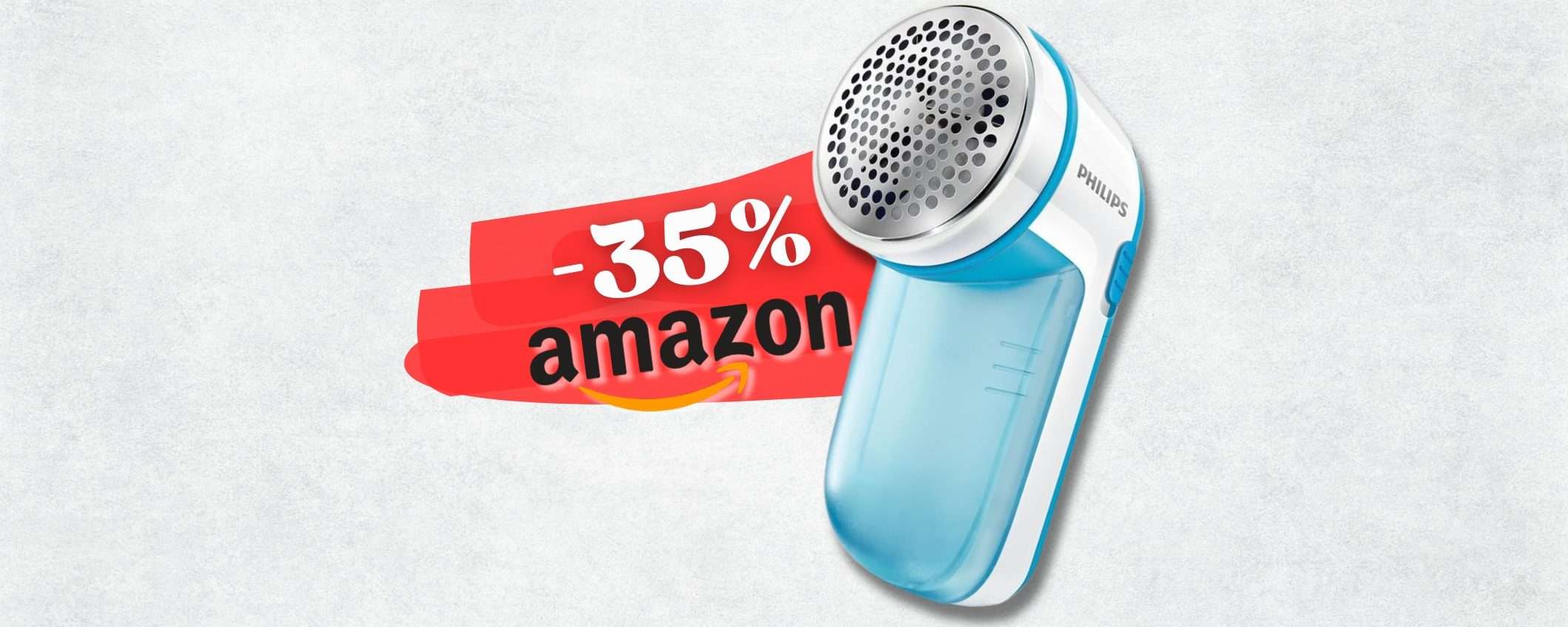 Cambio stagione SENZA pelucchi, Philips ti dà una mano: sconto Amazon