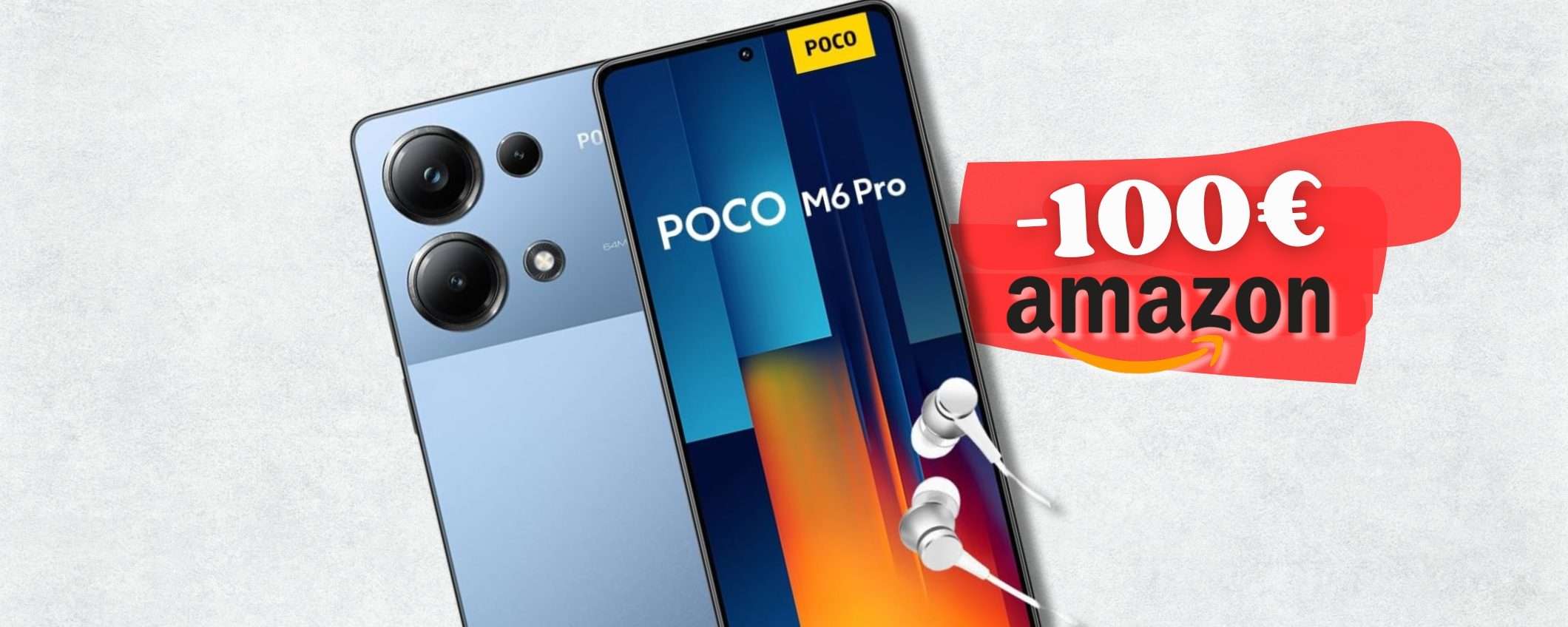 512GB e potenza INFINITA su POCO M6 Pro, smartphone BESTIA e sconto 100€