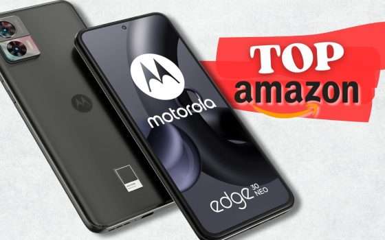 Motorola Edge 30 Neo configurazione 8GB/256GB sotto i 200€ su Amazon