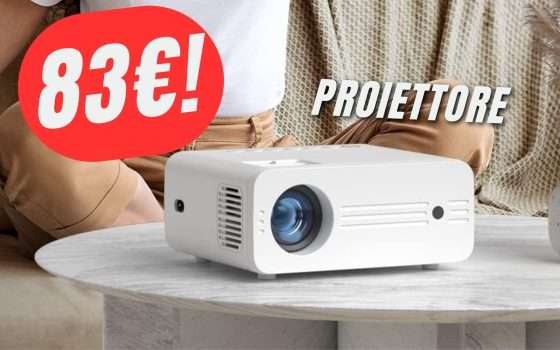 Proiettore a 83€?! FAI PRESTO, è in ESAURIMENTO!!