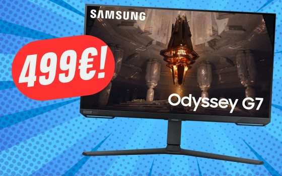 Il monitor 4K di SAMSUNG a 499€ è pura follia!