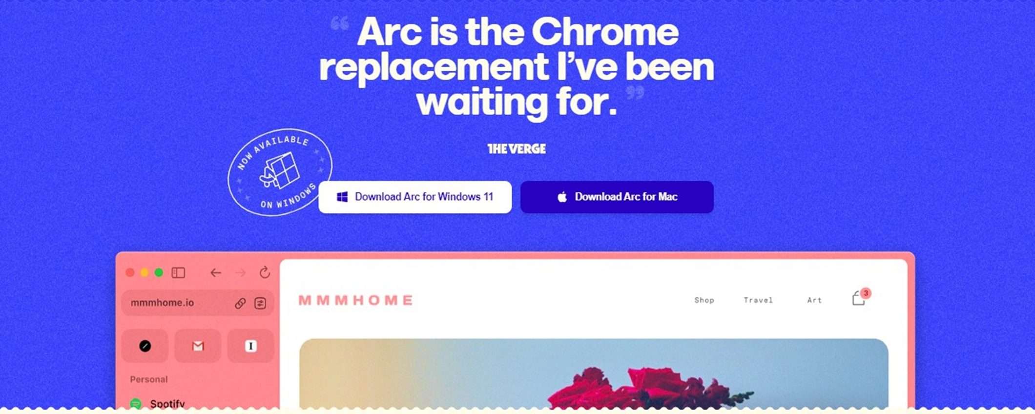 Il browser Arc arriva su Windows per sfidare Chrome ed Edge