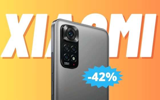 Xiaomi Redmi Note 11S: sconto IMPERDIBILE del 42%