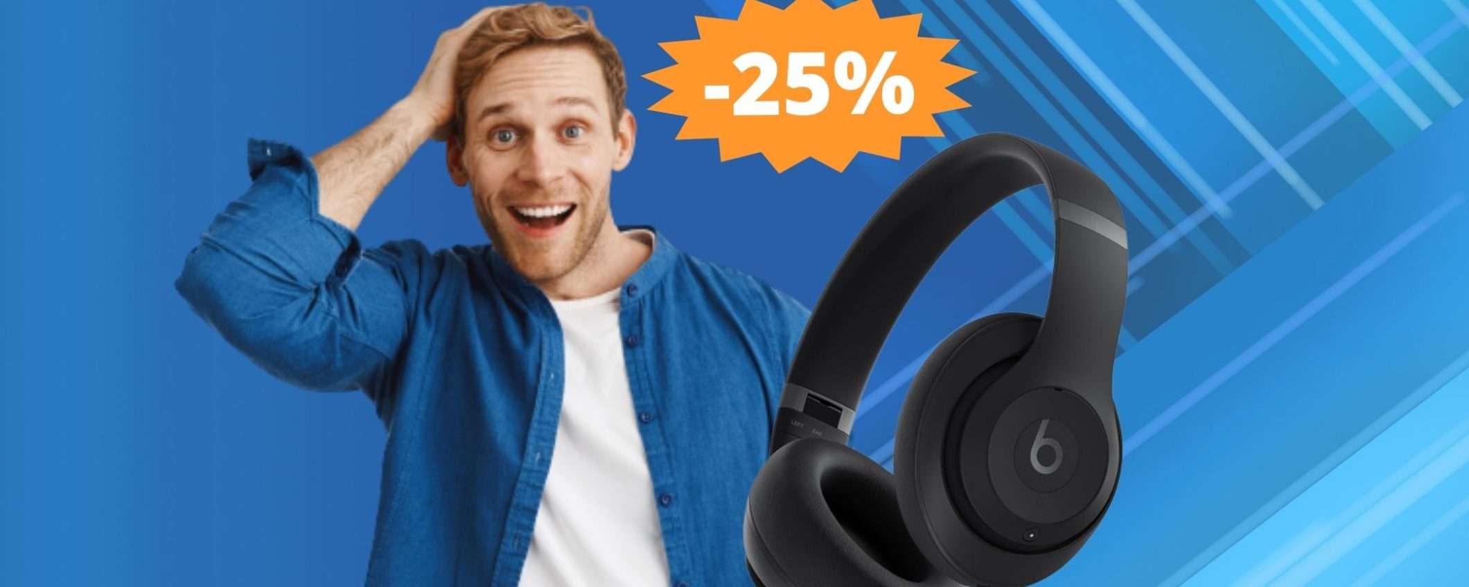 Beats Studio Pro: sconto IMPERDIBILE del 25% su Amazon