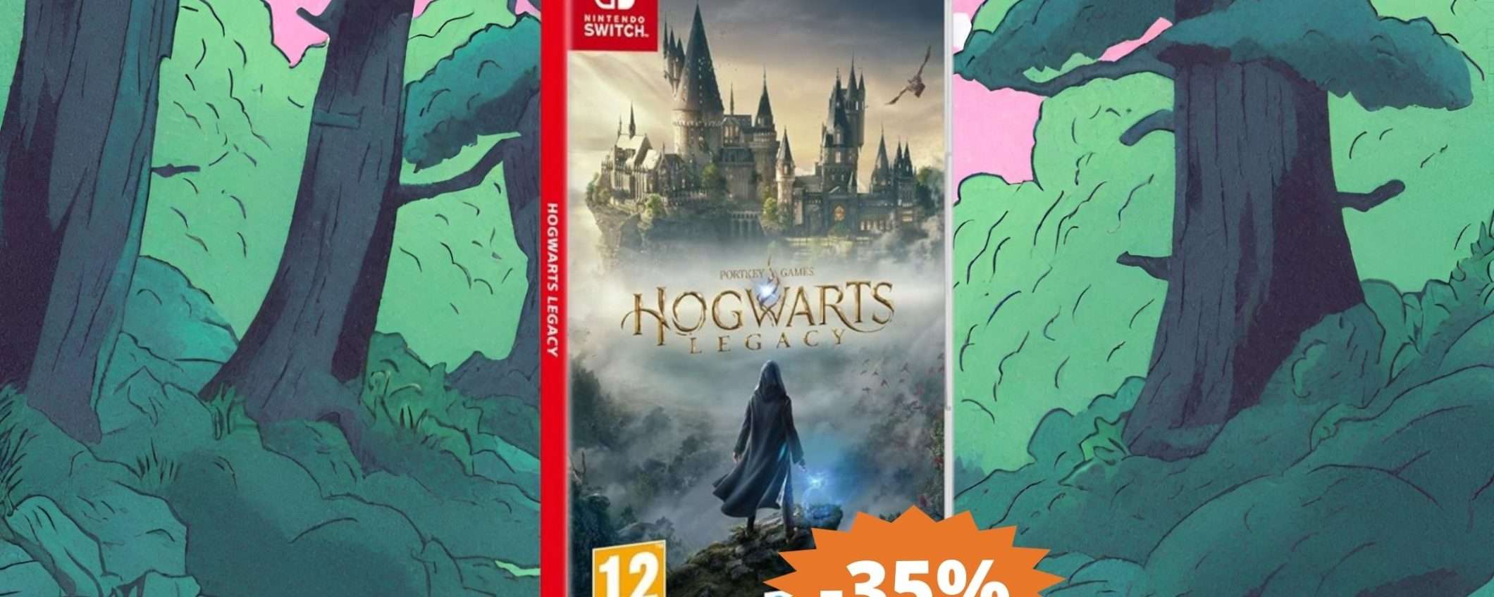 Hogwarts Legacy per Switch: sconto IMPERDIBILE del 35%