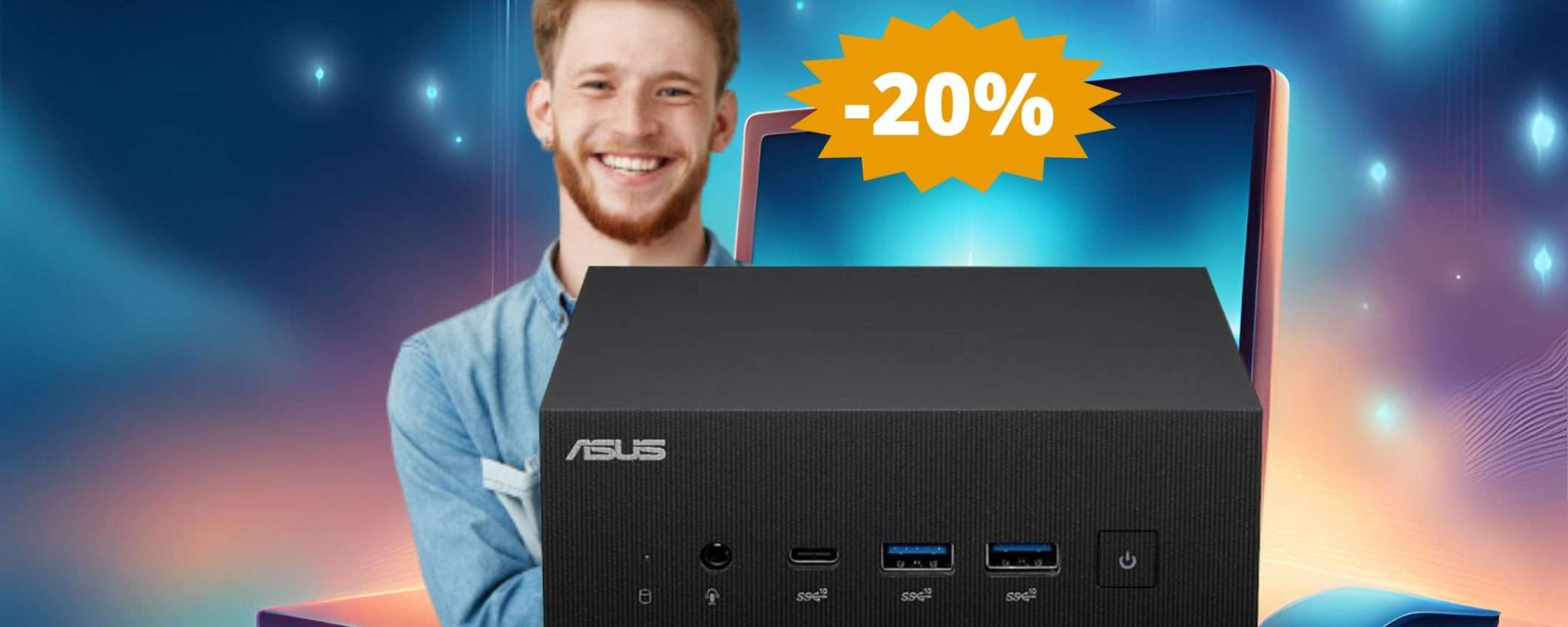 Mini PC ASUS PN64: sconto IRRESISTIBILE del 20% su Amazon