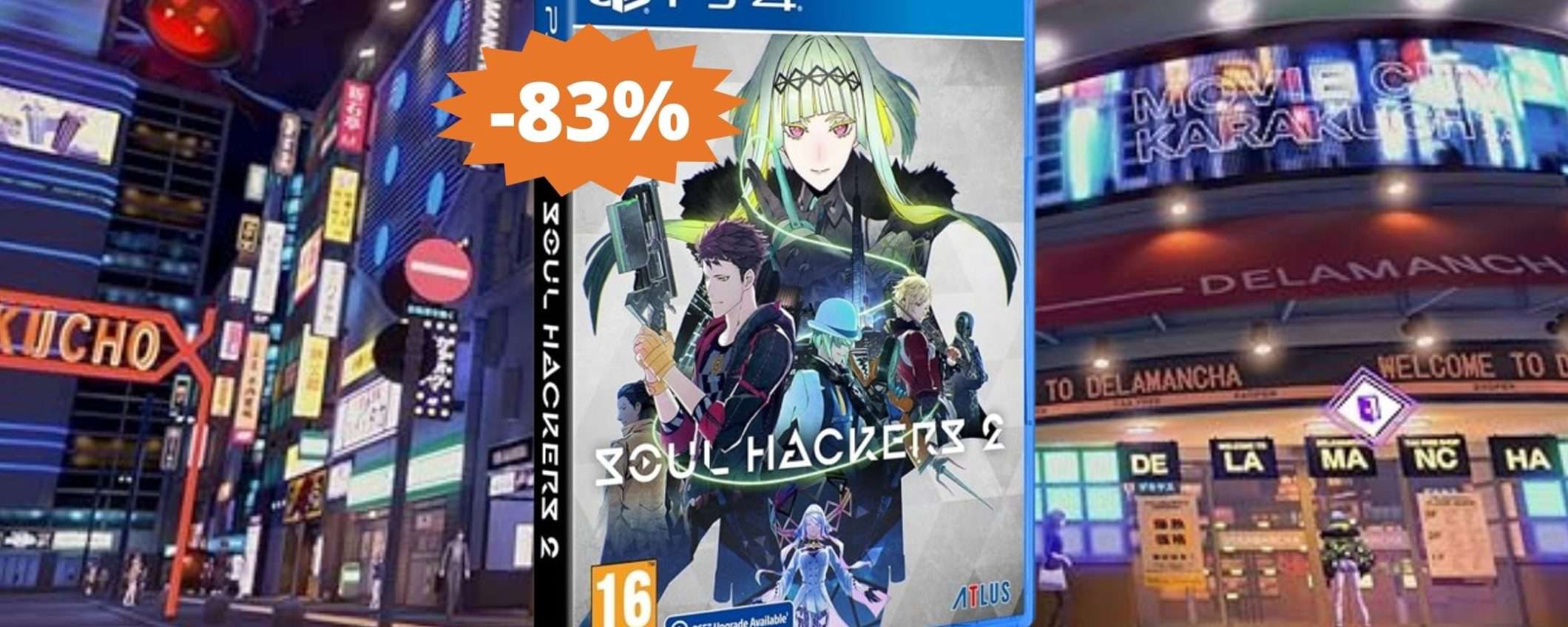 Soul Hackers 2 per PS4: prezzo STRACCIATO su Amazon (-83%)