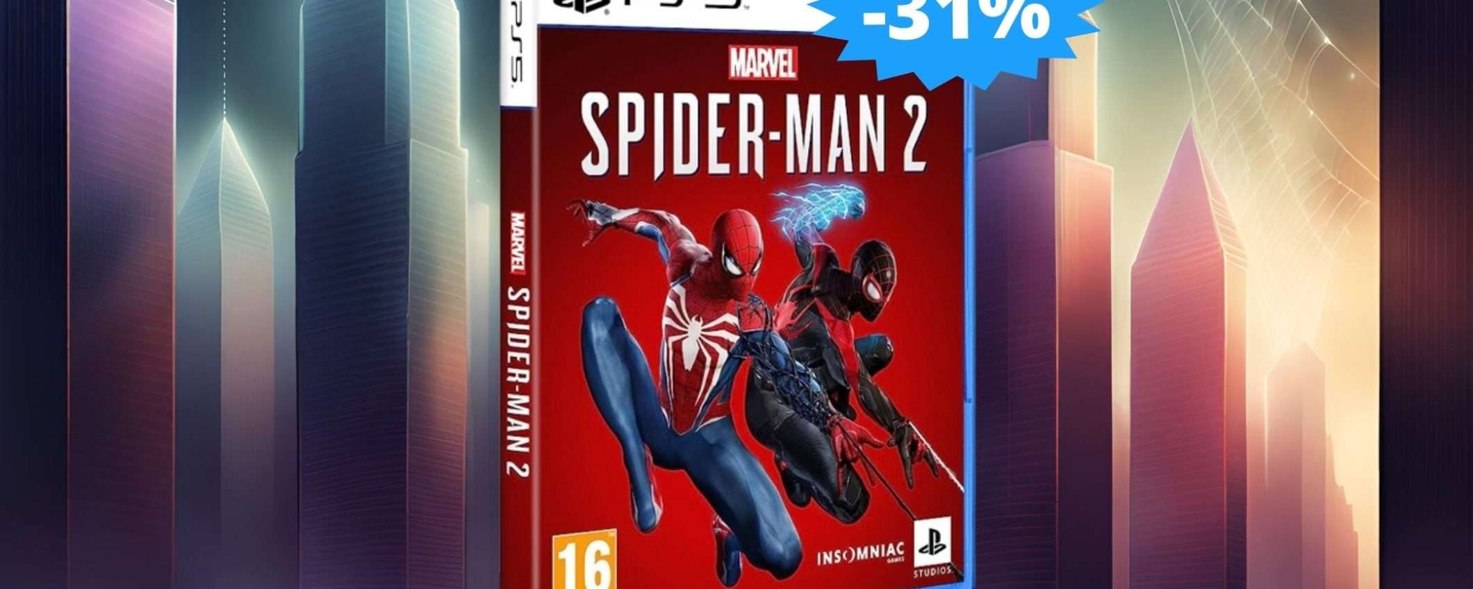 Spider-Man 2 per PS5: sconto ESCLUSIVO del 31% su Amazon