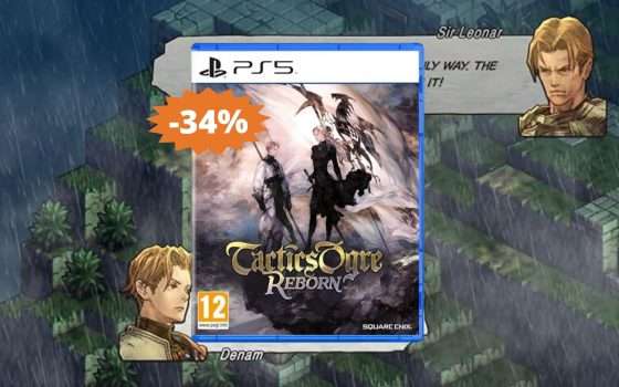 Tactics Ogre Reborn PS5: MEGA sconto del 34% su Amazon