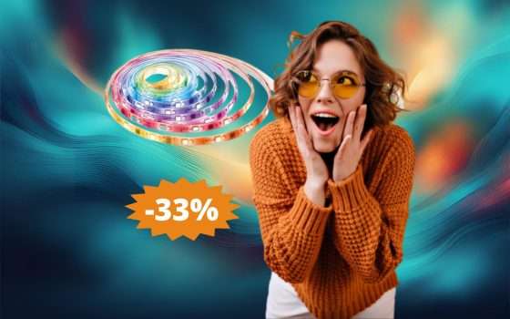 Striscia LED Tapo TP-Link: MEGA sconto del 33% su Amazon