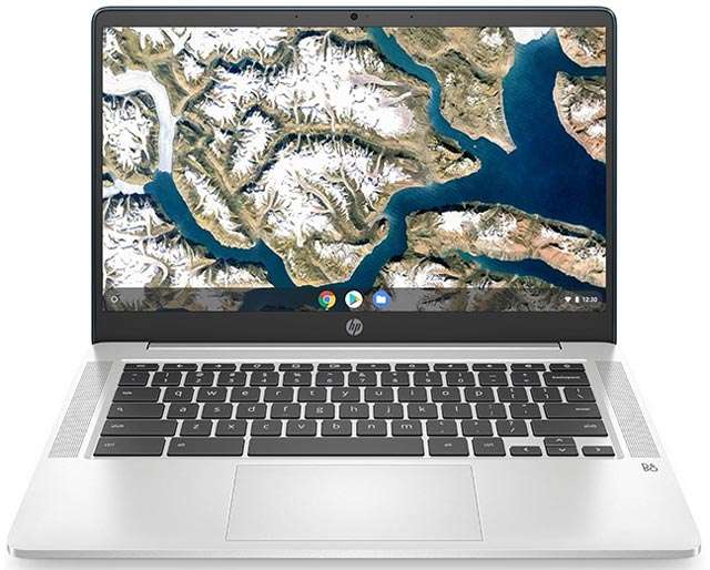 Il design del HP Chromebook 14a