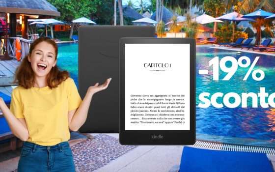 Kindle Paperwhite al 19% di SCONTO: anche a rate TASSO ZERO