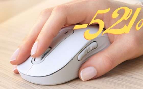 Mouse Wireless Logitech Signature M650 L al 52% di SCONTO