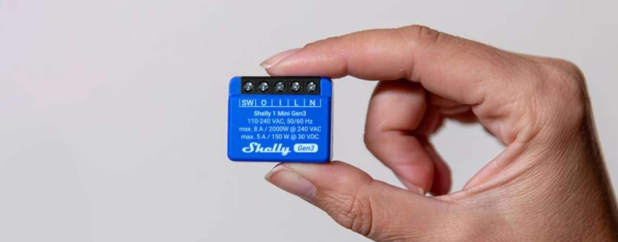 Shelly Plus 1 Mini Gen3 in SCONTO: affare per la domotica