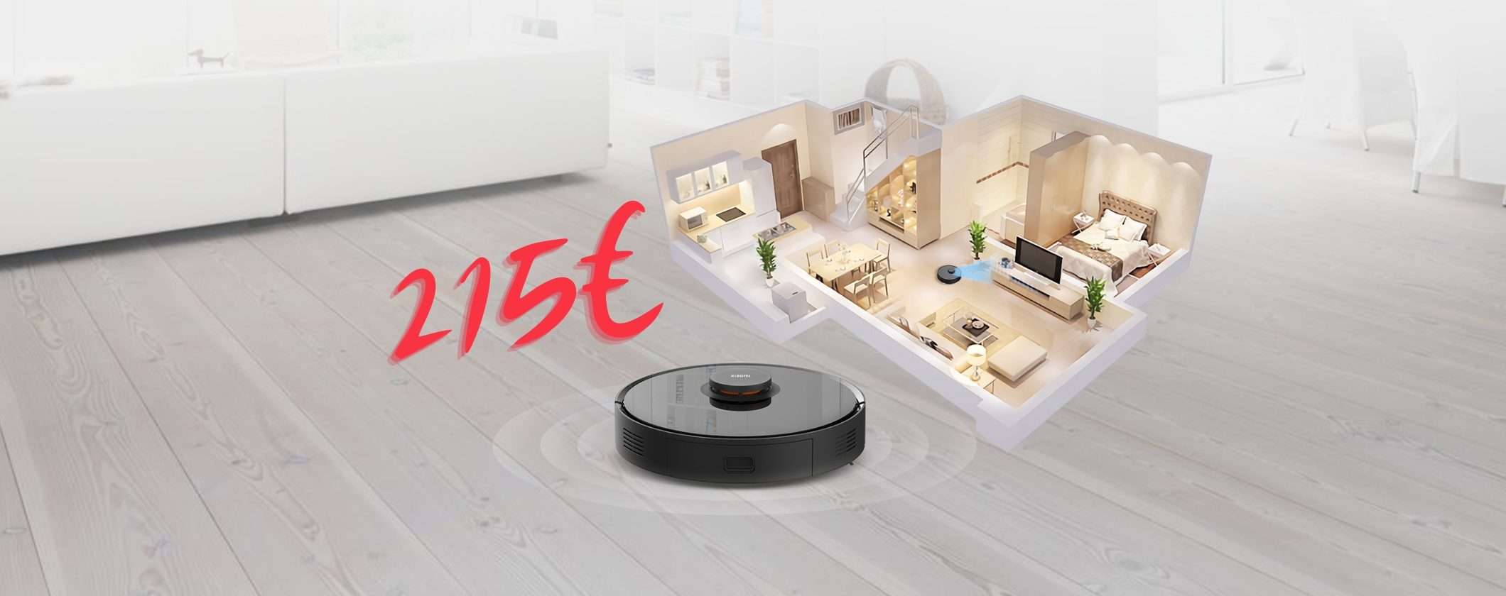 Xiaomi Robot Vacuum S10T: pulisce lui casa per te, solo 215€