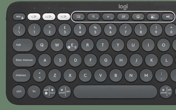 Tastiera Logitech Pebble Keys 2 K380s: MAI VISTA a un prezzo così basso!