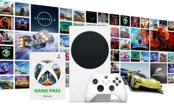 Xbox Series S a soli 267€ su Amazon insieme a 3 mesi di GamePass Ultimate