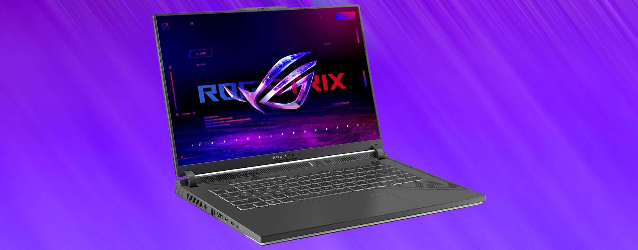 ASUS ROG Strix 16 (i9, 16GB+1TB, RTX 4080): sconto MOSTRUOSO su Amazon (-600 euro)