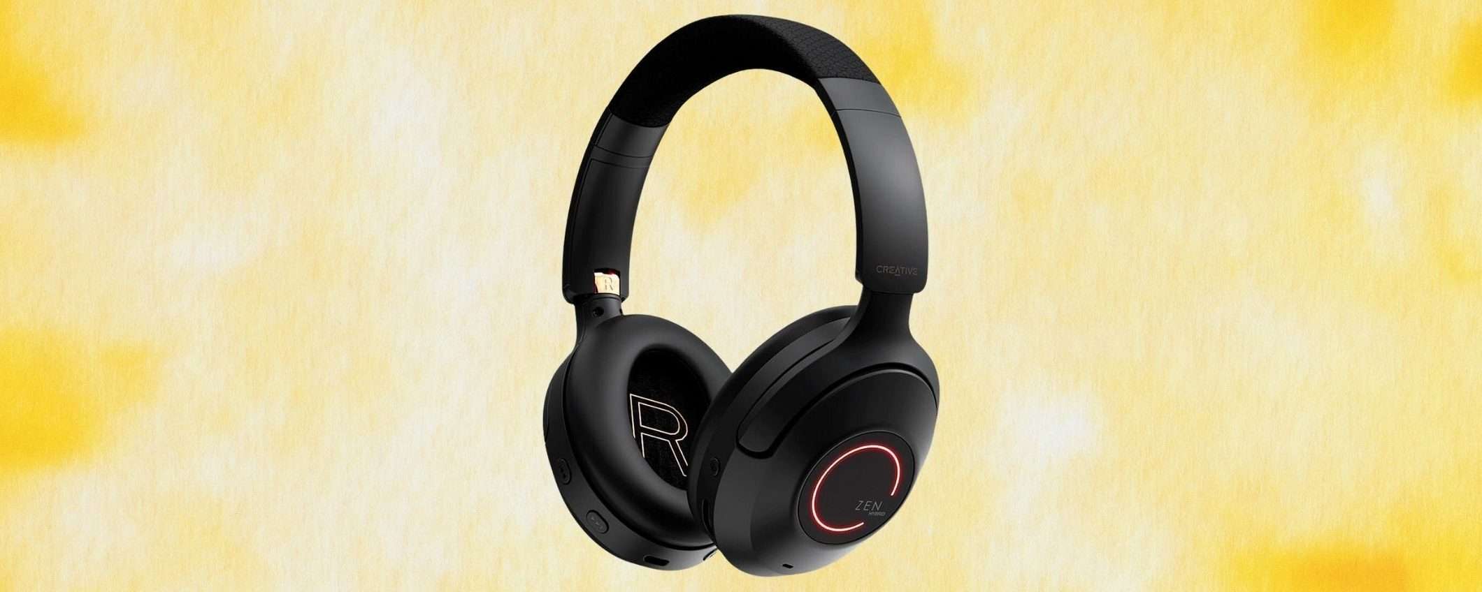 Cuffie Creative Zen Hybrid Pro: 100 ORE DI MUSICA in ottimo sconto su Amazon