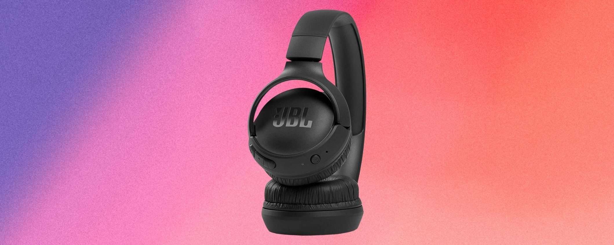 Le cuffie JBL più vendute tornano in offerta a 25,99€ su Amazon (-48%)