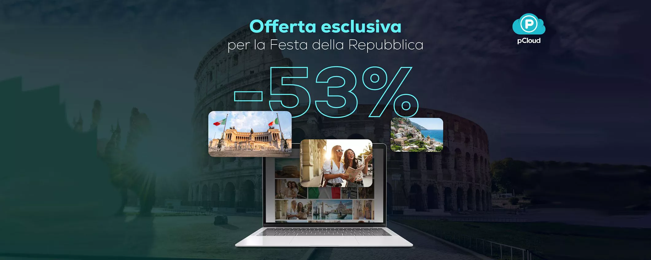 Festa della Repubblica: problemi di memoria risolti con l’offerta pCloud (-53%)