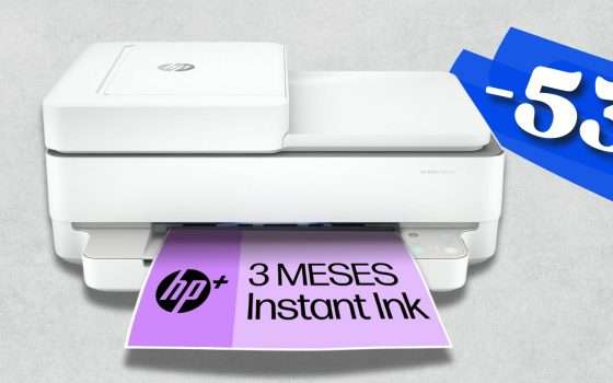 Metà prezzo per questa Stampante HP: WiFi, fronte e retro e scanner