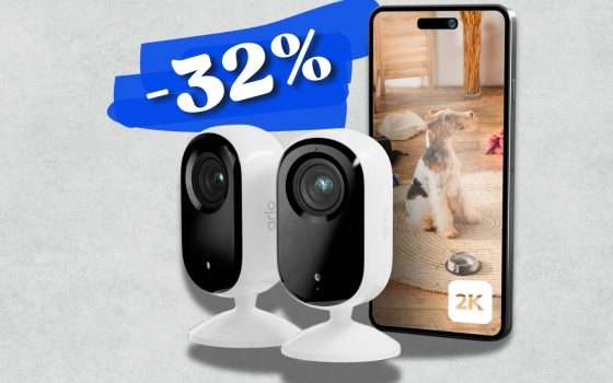 Arlo Essential 2 di nome e di fatto: telecamere WiFi 2K da mettere a casa