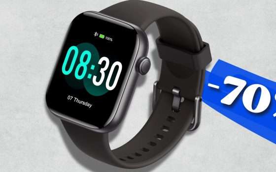 Occasione spettacolare o ERRORE? Smartwatch al 70% con chiamate e altro