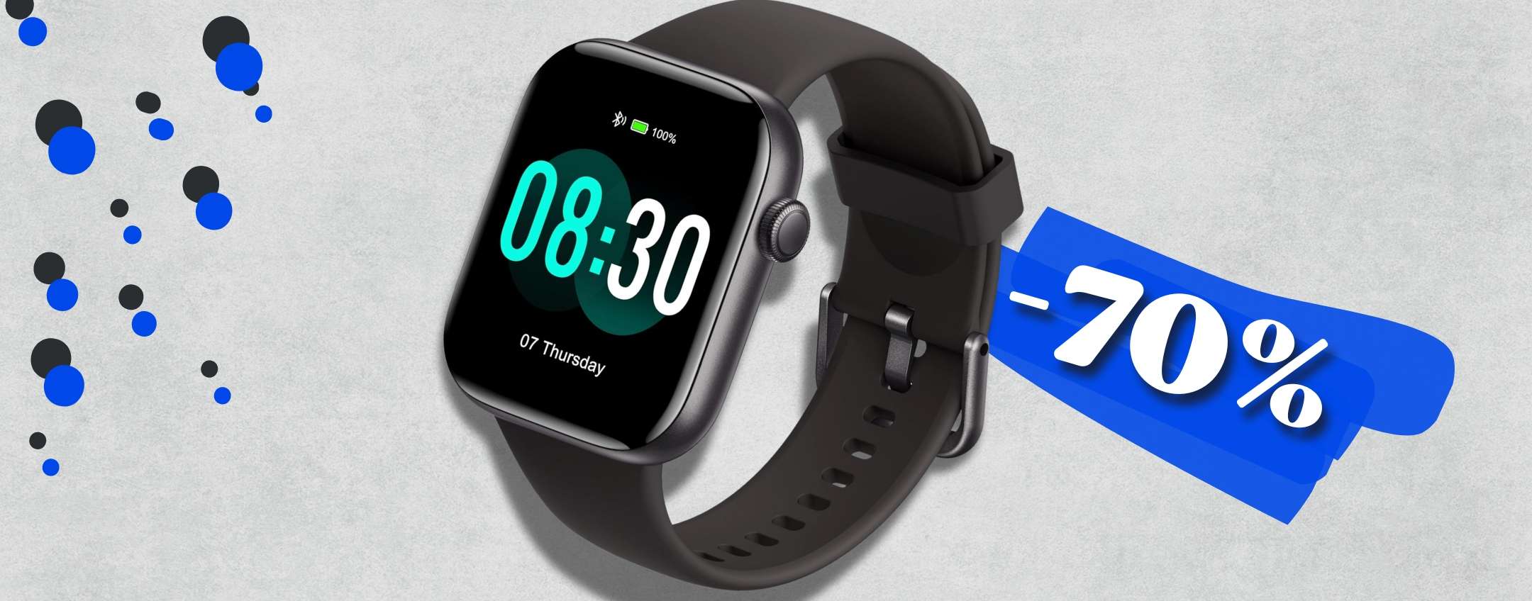 Occasione spettacolare o ERRORE? Smartwatch al 70% con chiamate e altro