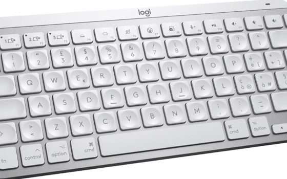 Tastiera Logitech compatta per Mac e iPad: che SCONTO su Amazon (-54%)
