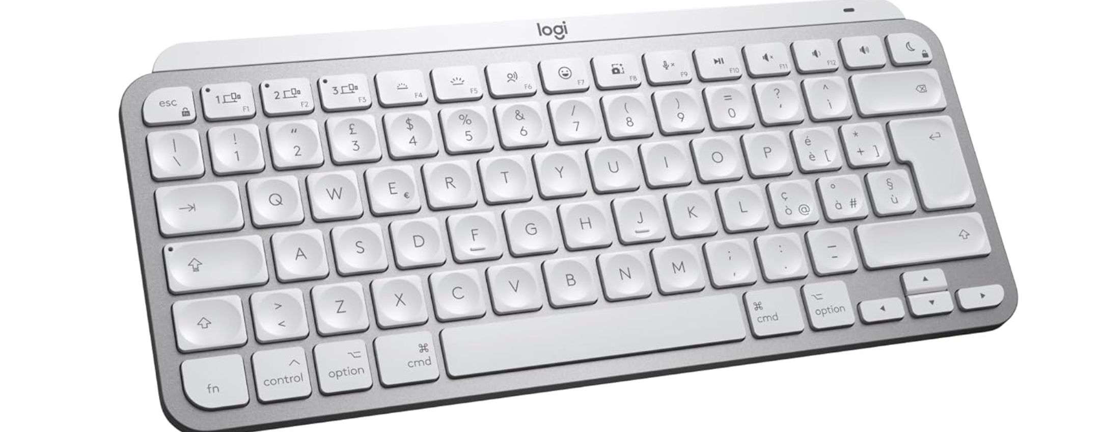 Tastiera Logitech compatta per Mac e iPad: che SCONTO su Amazon (-54%)