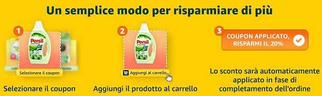 I coupon di Amazon